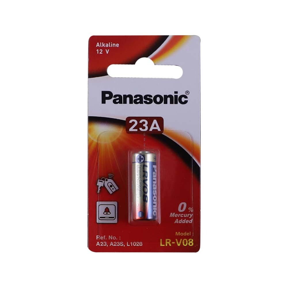 Panasonic Alkaline Battery A23 1PCS LR-V08 (Card)