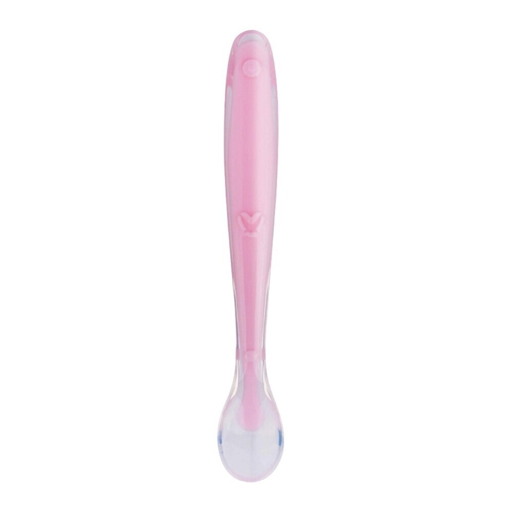Baby Cele Gentle Silicone Spoon Pink 12037