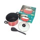 Sauce Pot with Glass Lid ST-22GL (22CM)