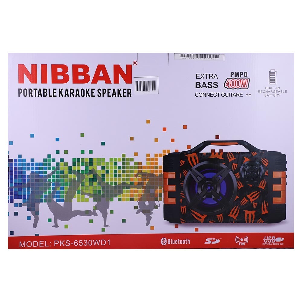 Nibban Portable Karaoke Speaker PKS-6530WD1