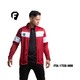 Fit Tracksuit Sportswear FTA-1728 Red/MW Medium