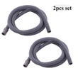 Jaramy Washing Machine Water Outlet Pipe 150CM Length - 2PCS Set