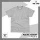 Tee Ray Plain T-Shirt PTS - S -18 (L)