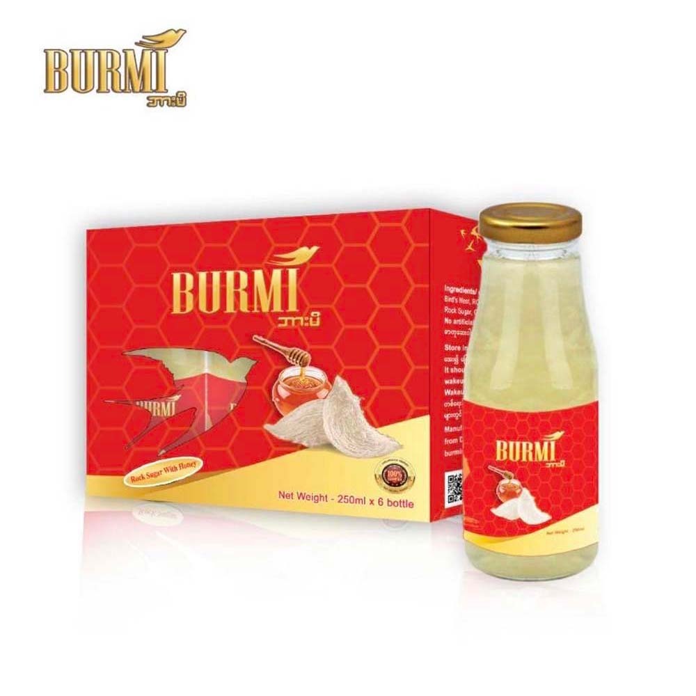 Burmi Bird Nest With Honey 6X250ML