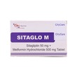 Sitaglo M Sitagliptin 50MG+ Metformin 500MG 10PCSx3