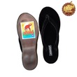 Sin Pauk Men Velvet Slipper (Black,No-10) SPM-001