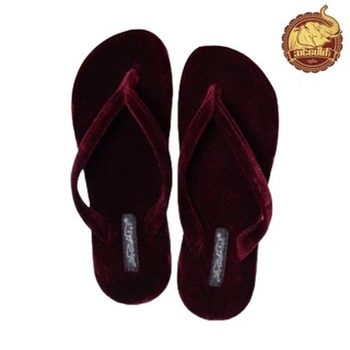 Sin Pauk Women Velvet Slipper (Design-1,No-6) SPL-001