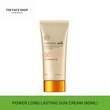 The Face Shop Power Long Lasting Sun Cream 80ML 8806182582899