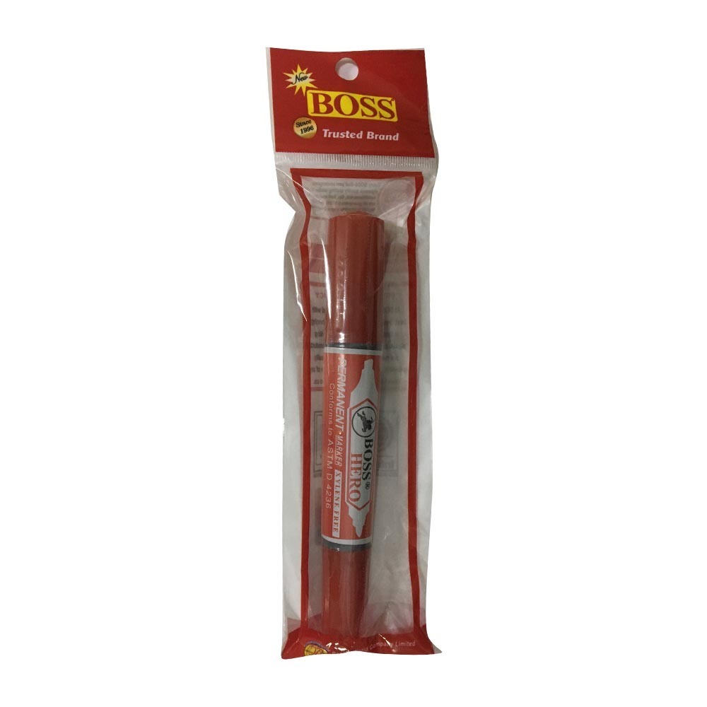 Boss Permanent Marker Hero (Red)