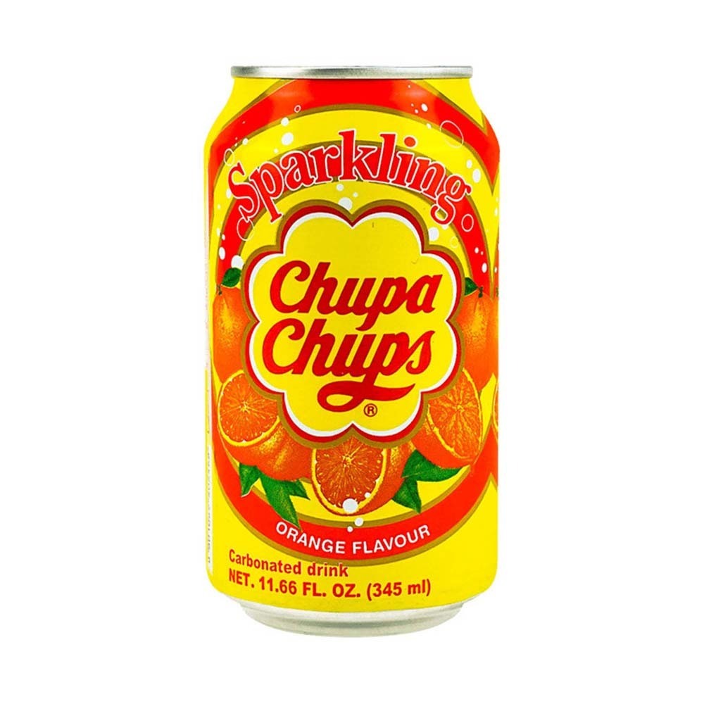 Chupa Chups Orange Sparkling Drink 345ML