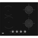 Beko 2 Vitrocreamic + 2 Gas Hob (HILM64222S)