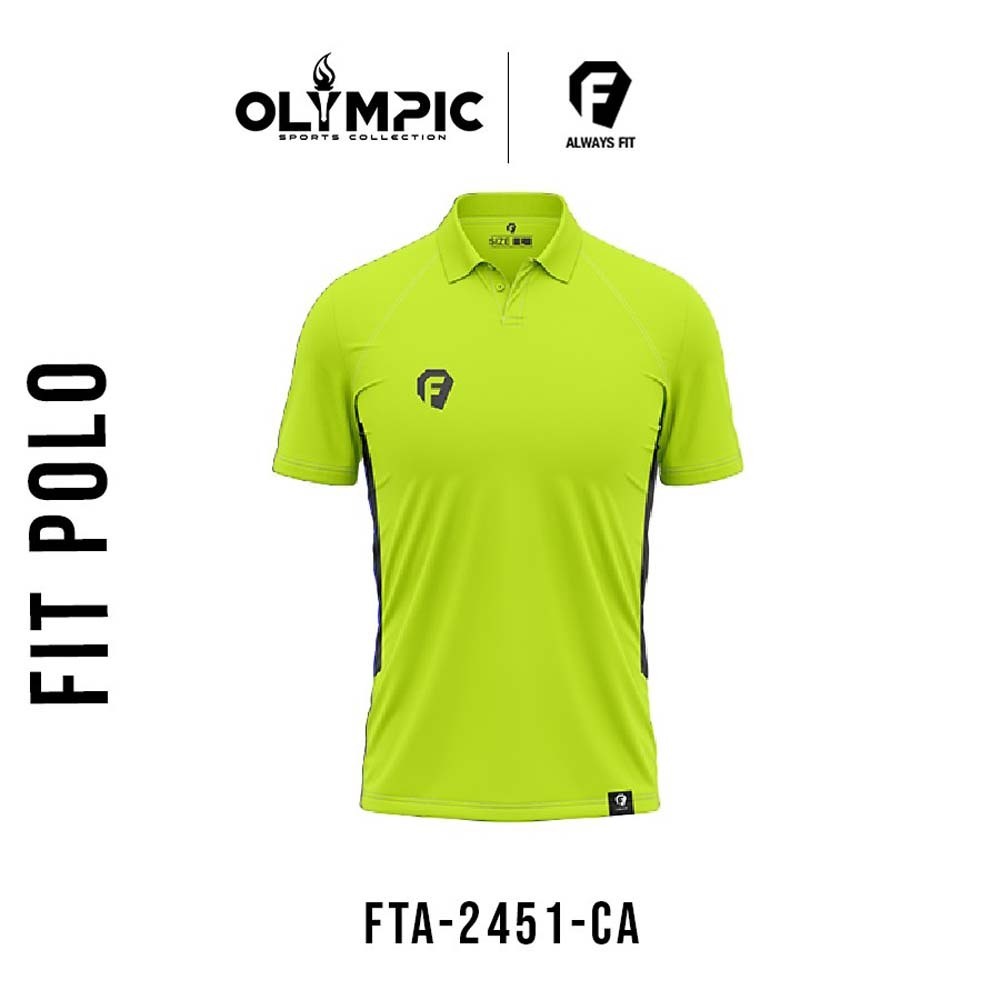 Fit Polo FTA-2451-CA Neon Green (Extra Large)