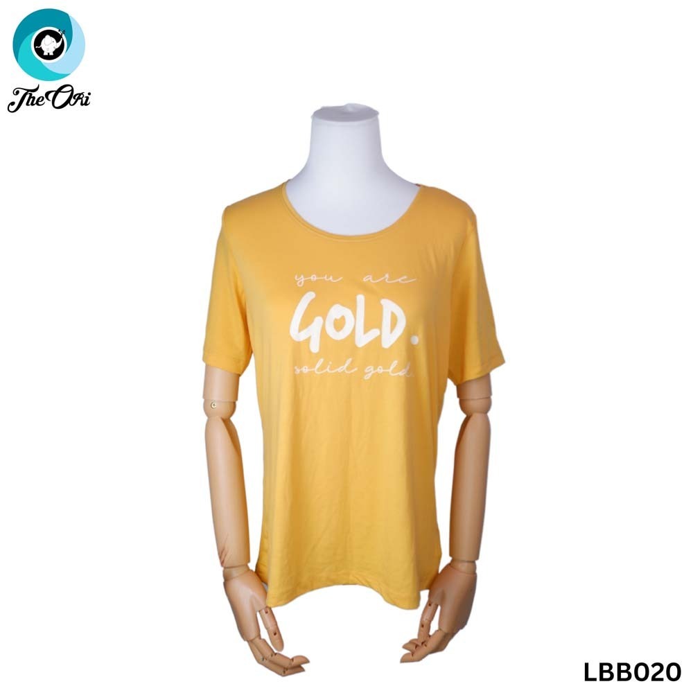 The Ori Women Top Yellow LBB020 (Large)