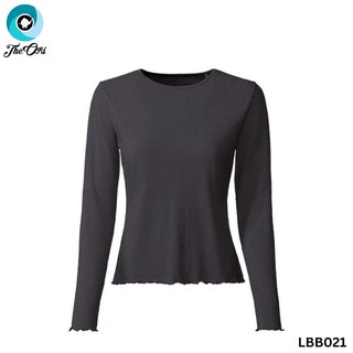 The Ori Women Long Top Dark Gray LBB021 (Large)