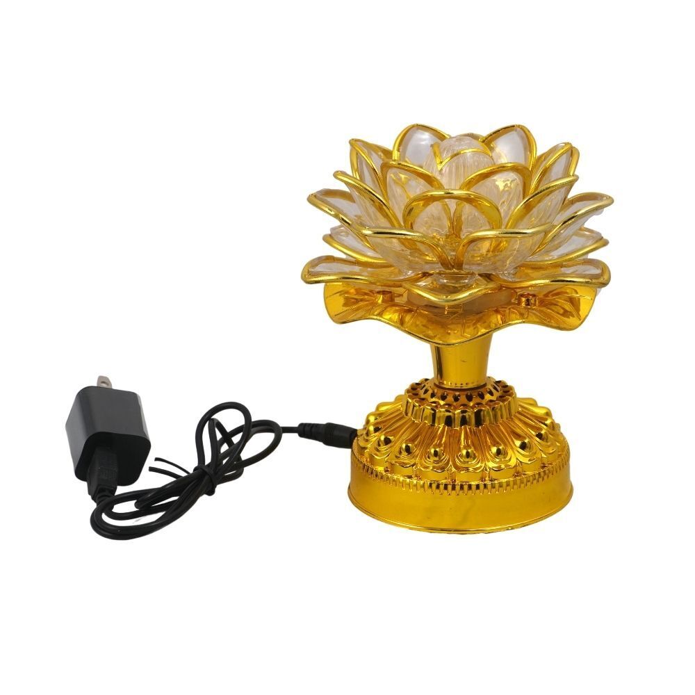 Lotus Lamp With  Damma Song