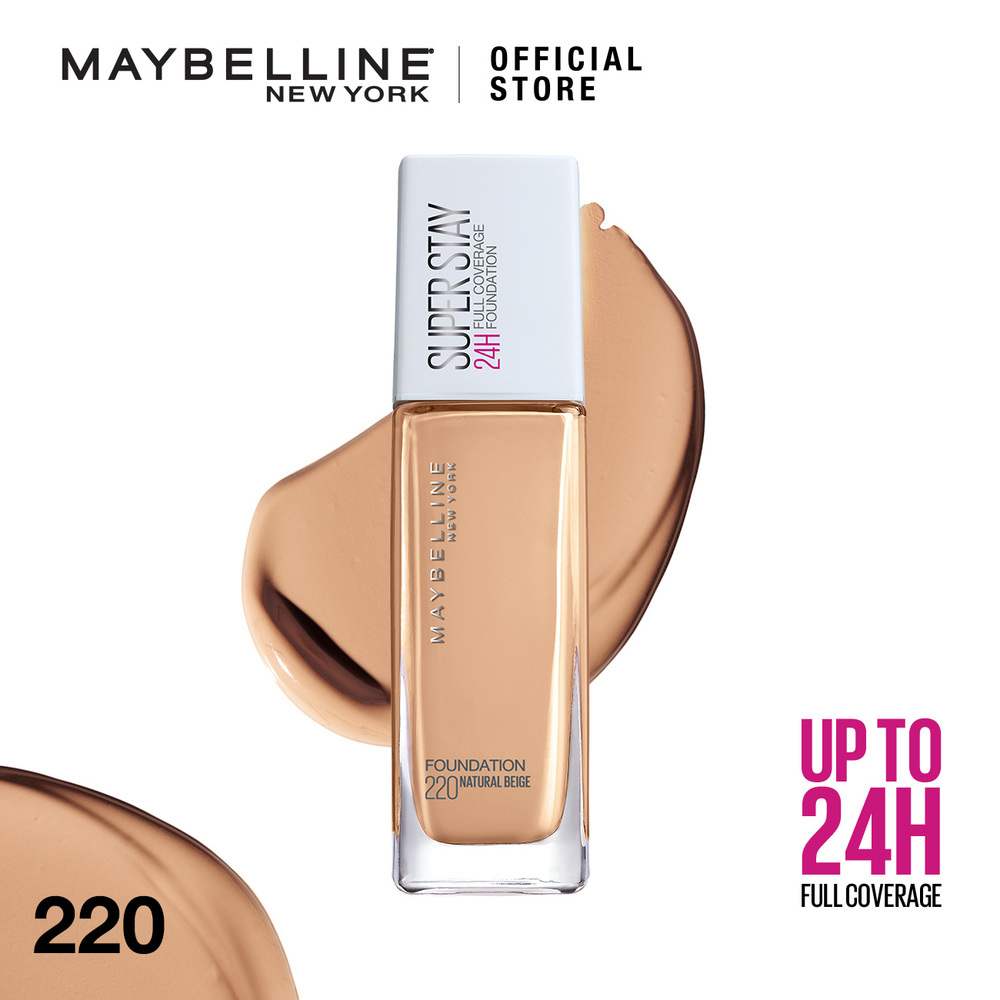 Maybelline Super Stay Longwear Foundation - 220 30ML Natural Beige