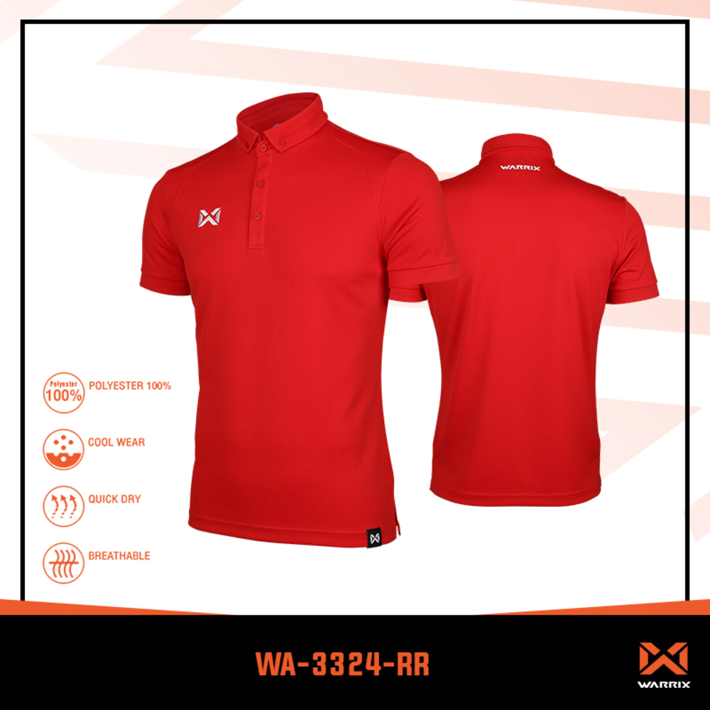 Warrix Polo Shirt WA-3324-RR / Small