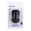 Verbatim Wireless Mouse (Black) Black