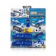 Baby Cele Kids Police Vehicle and Helicopter Toy Set 10379