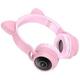 W27 Cat ear wireless headphones / Pink