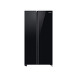 Samaung Side by Side 2 Door Refrigerator RS62R50012C/ST 655LTR (Black)