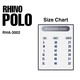 Rhino Rhino Polo Shirt Violet RHA-3002-VV XL