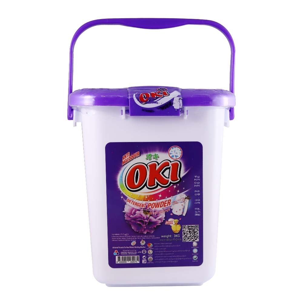 Oki Detergent Powder Anti Malodour 3KG