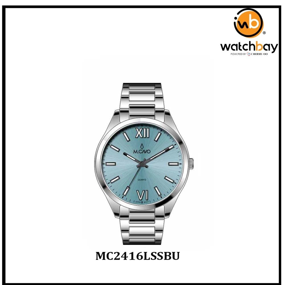M. Cavo Women Watch MC2416LSSBU Cherry Oo