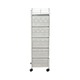 Multi Trolley 5Steps 28X28X93CM CNS-3-5 (Square)