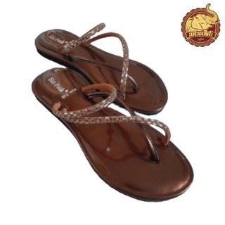 Sin Pauk Women Leather Slipper (Design-3,No-38) BGW-016