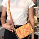 Konoko Leather Mini Bag Orange K1013