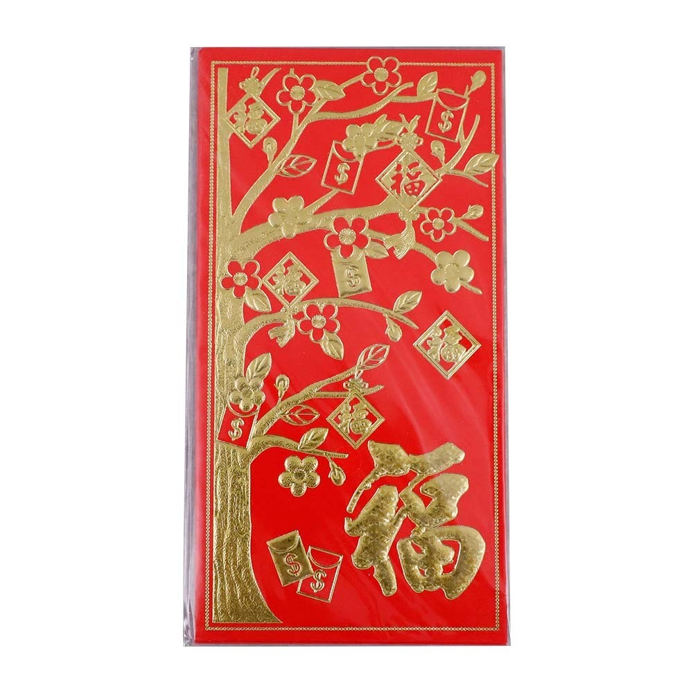 CNY Red Packet 9X17CM 6PCS 007