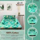 Rosemary 100% Cotton Double Bedsheet 5PCS Set F12902-D