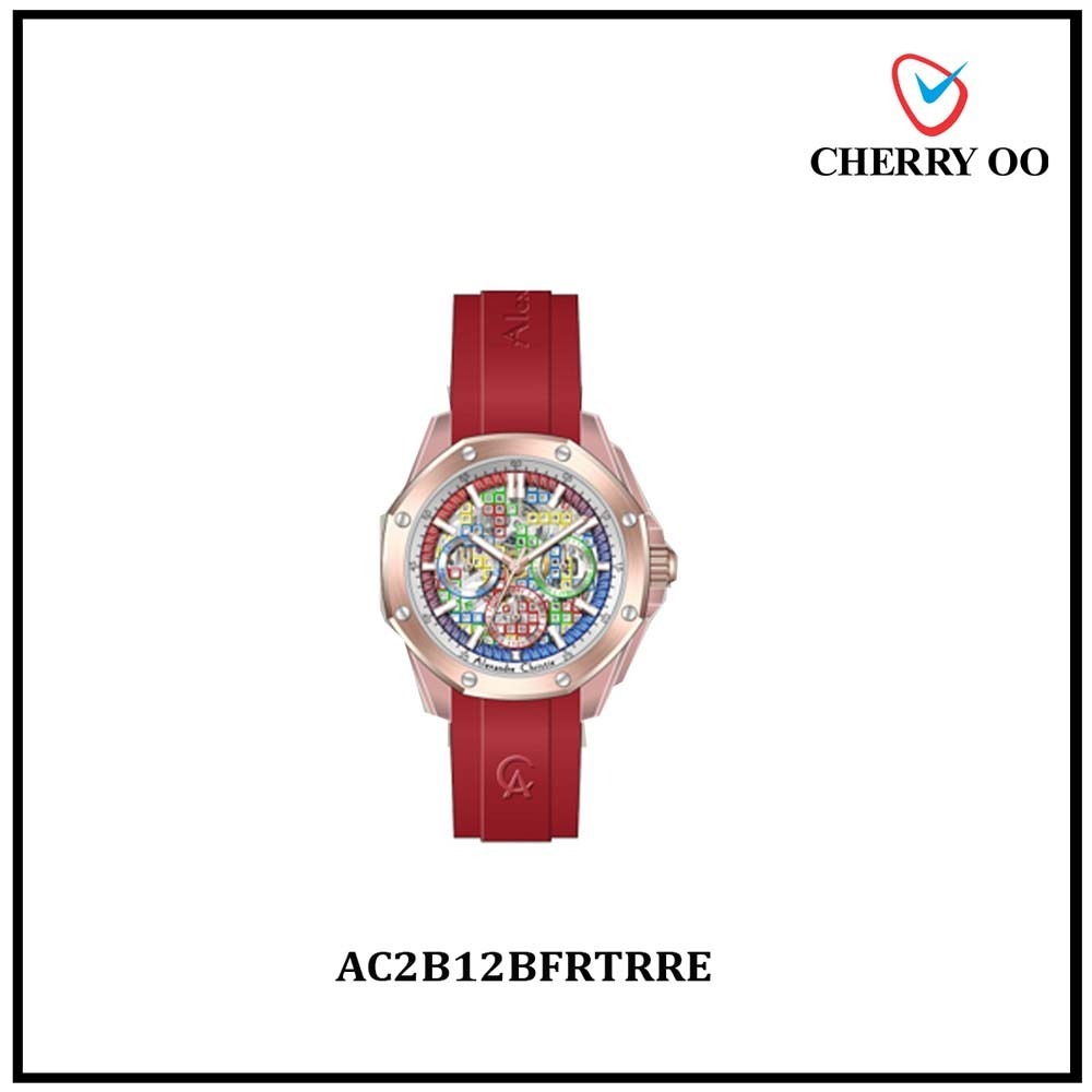 Alexandre Christie Women Watch AC2B14LDBRGLBDG_Cherry Oo