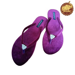 Sin Pauk Women Velvet Slipper (Design-1,No-37) F822