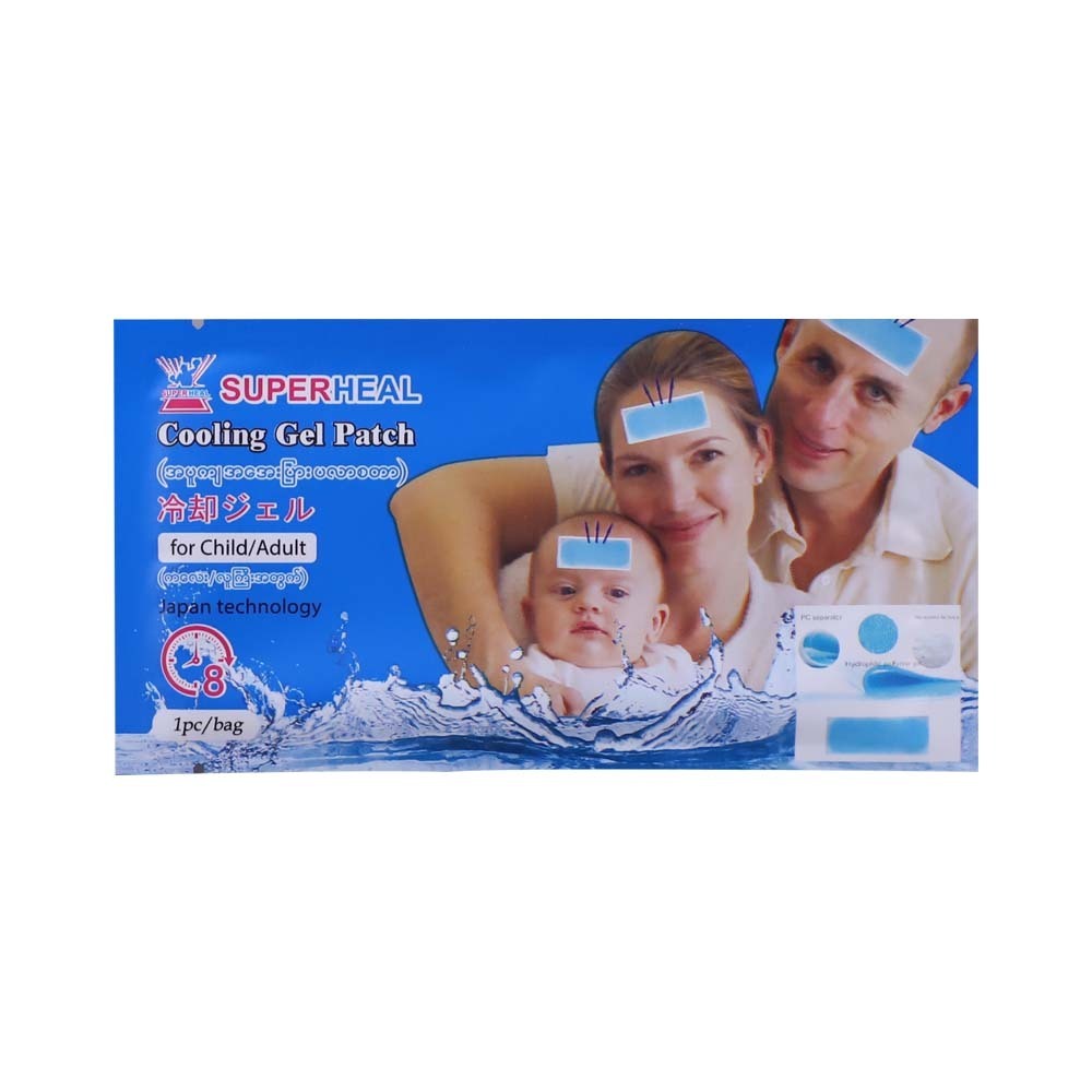 Superheal Cooling Gel Patch 1PCS