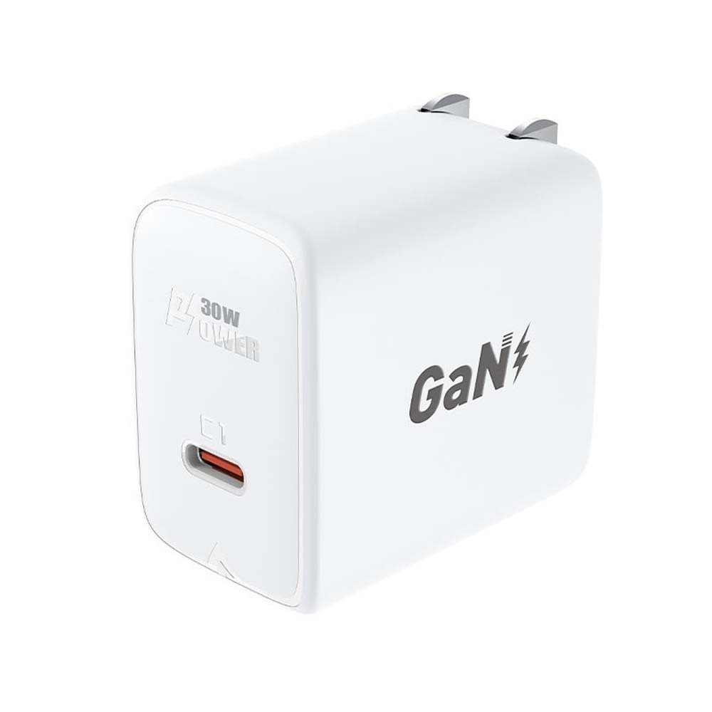 Acefast A23 Pd30W Gan Single USB-C Charger 27050001 White
