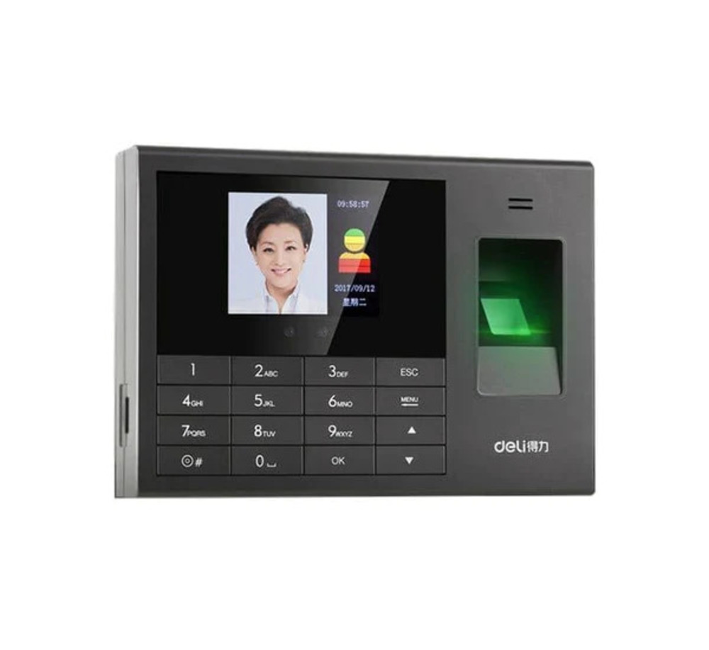 Deli Fingerprint Time Attendance Machine E3765