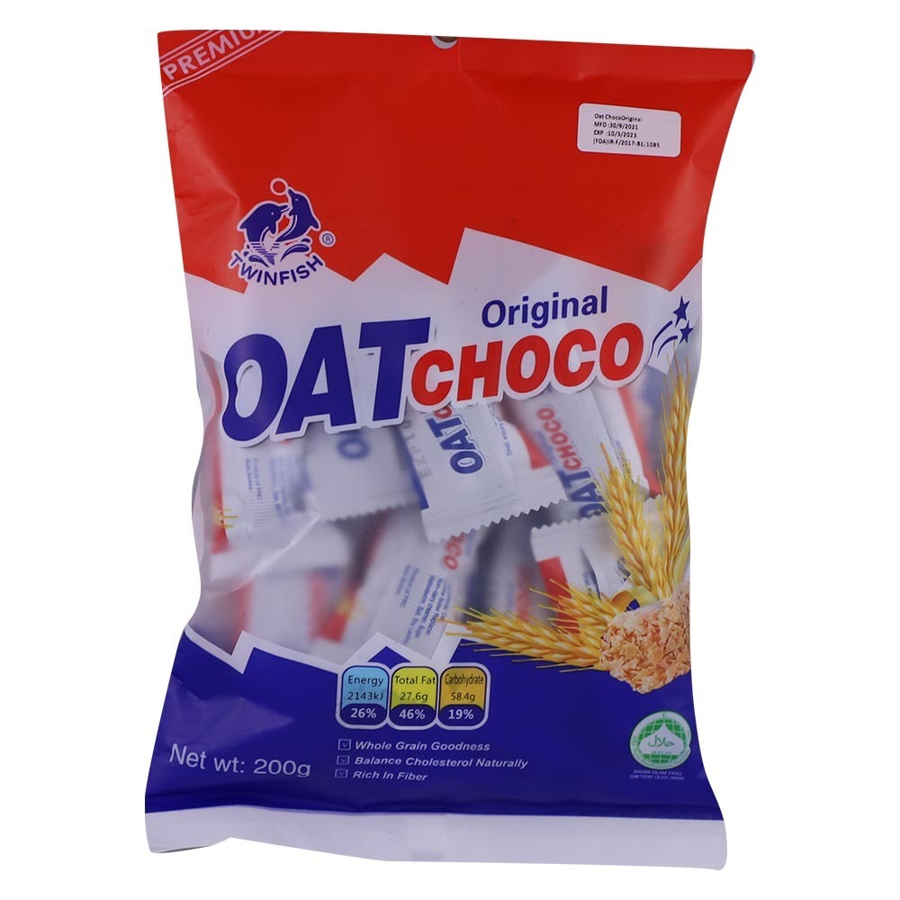 Twinfish Crispy Oat Choco Original 200G