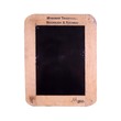 Natural Myanmar Blackboard 12X9IN With White Chalk