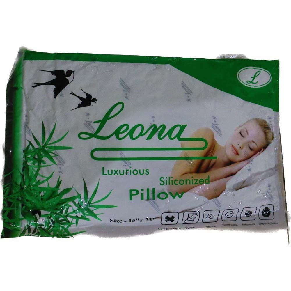 Leona Pillow White Small (15x23)inches PI05