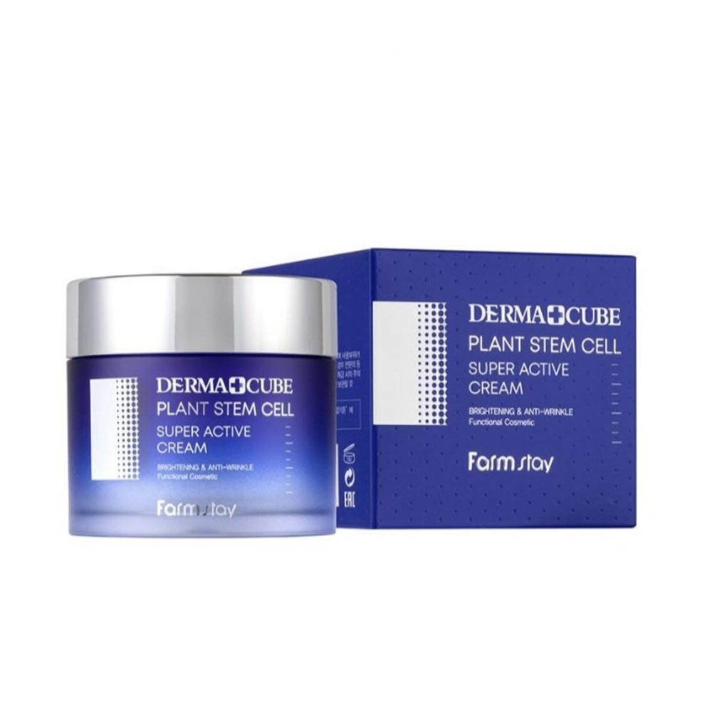DERMA+CUBE PLANT STEM CELL SUPER ACTIVE CREAM 80ML
