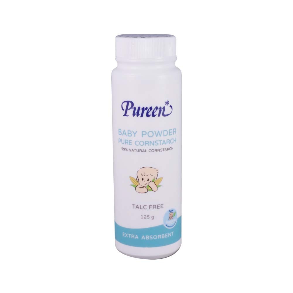 Pureen Baby Powder Pure Cornstarch 125G