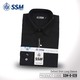 Oxford Shirt Long Sleeve SSM-O-P-L-028 (Midnight Black) Double Extra Large