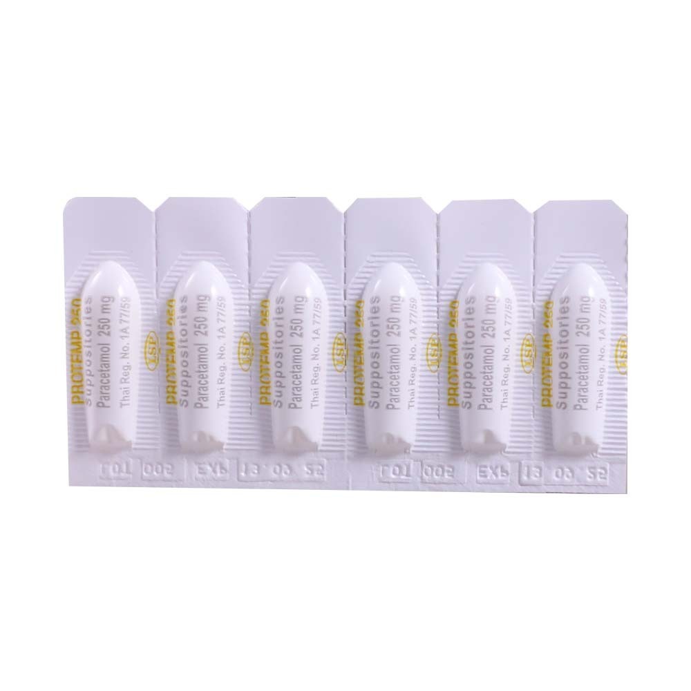 Protemp Suppositories 250MG 6PCS