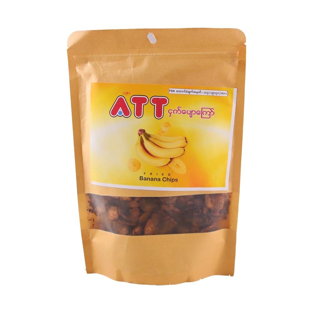 Att Fried Banana Chips 200G