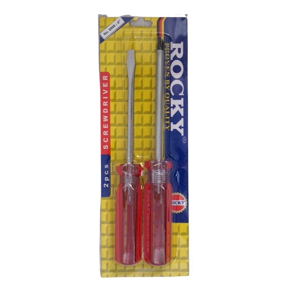 Rocky Screwdriver 2PCS 4IN NO.0999