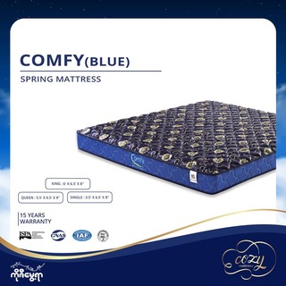 Comfy Mattress King (6'x6.5"x8") Blue