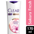 Clear Shampoo Anti Dandruff Nourishing Sakura Fresh 170 ML