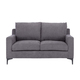 Index Vivean Sofa 2/S Fabric#SKY042-27 DGY